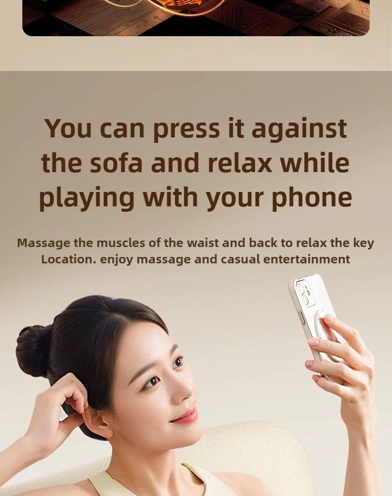 32-Head Smart Fascia Massage Gun