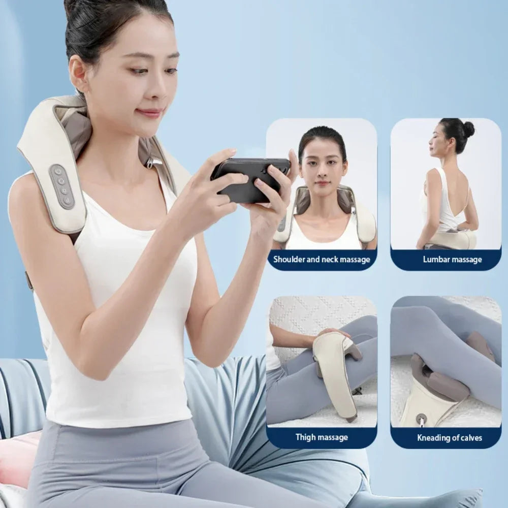 Smart Heated Neck & Shoulder Massager
